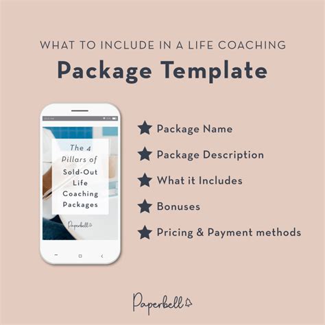 sample life coaching packages.